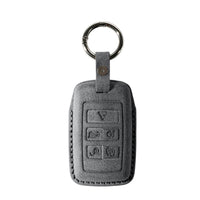 Jaguar suede-look microfiber key fob cover, view 2