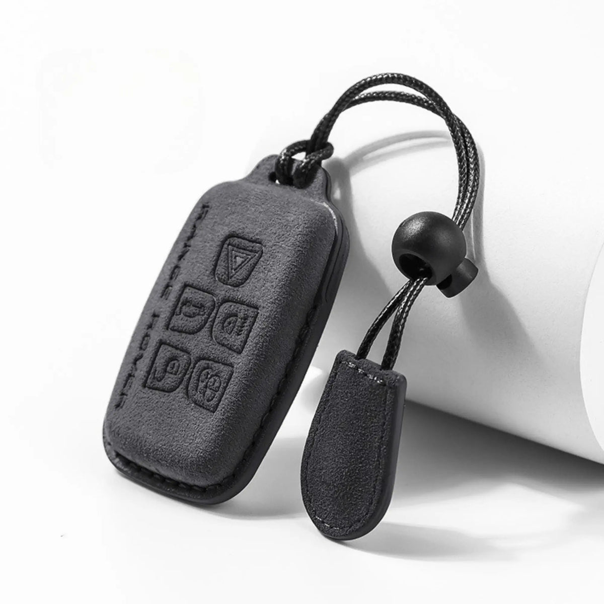 Jaguar & Range Rover key fob cover in Alcantara suede