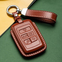 Jaguar & Range Rover leather key fob cover, view 3