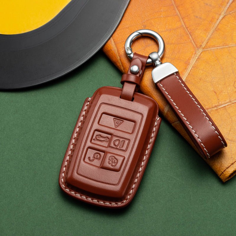 Jaguar & Range Rover leather key fob cover, view 12