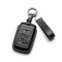 Jaguar & Range Rover key fob cover in leather