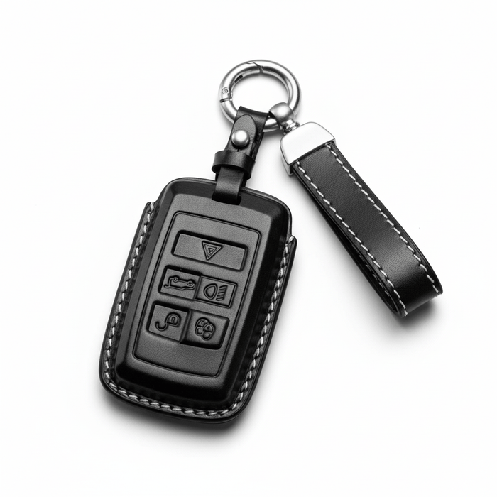 Jaguar & Range Rover key fob cover in leather