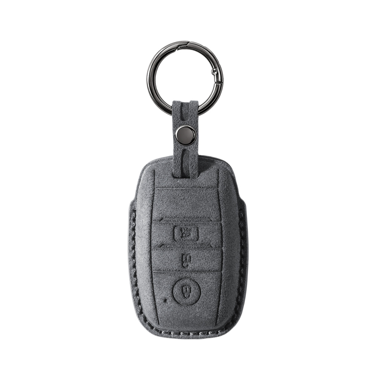 Kia Alcantara suede key fob cover