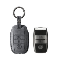 Kia key fob cover in suede-look microfiber
