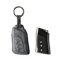 Lexus key fob cover in suede-look microfiber - Type A
