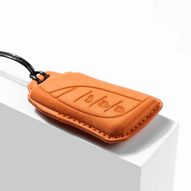 Lexus Alcantara suede key fob cover, view 2