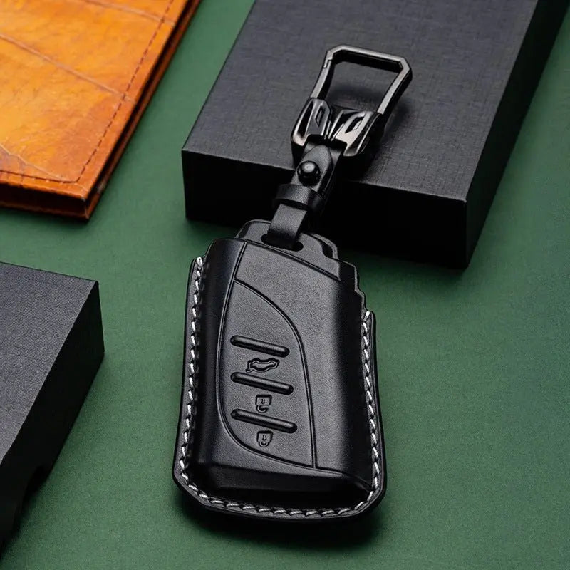 Lexus leather key fob cover, view 17