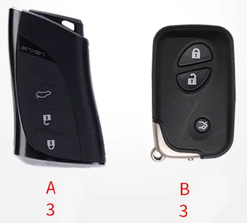 Lexus leather key fob cover, view 4