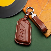 Lexus leather key fob cover, view 2