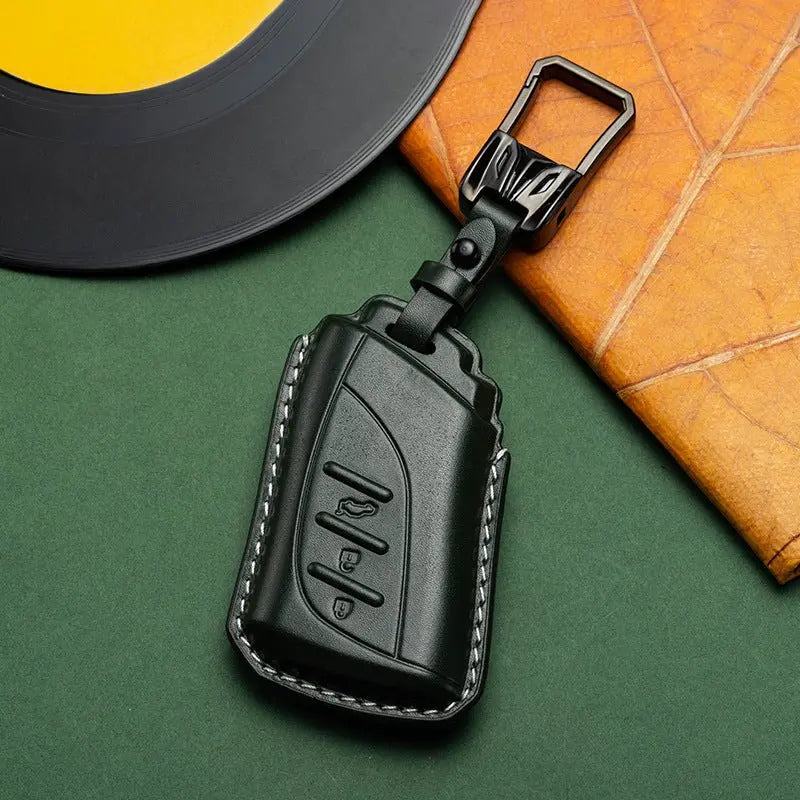 Lexus leather key fob cover, view 9