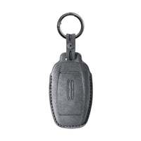 Lincoln suede-look microfiber key fob cover, view 3