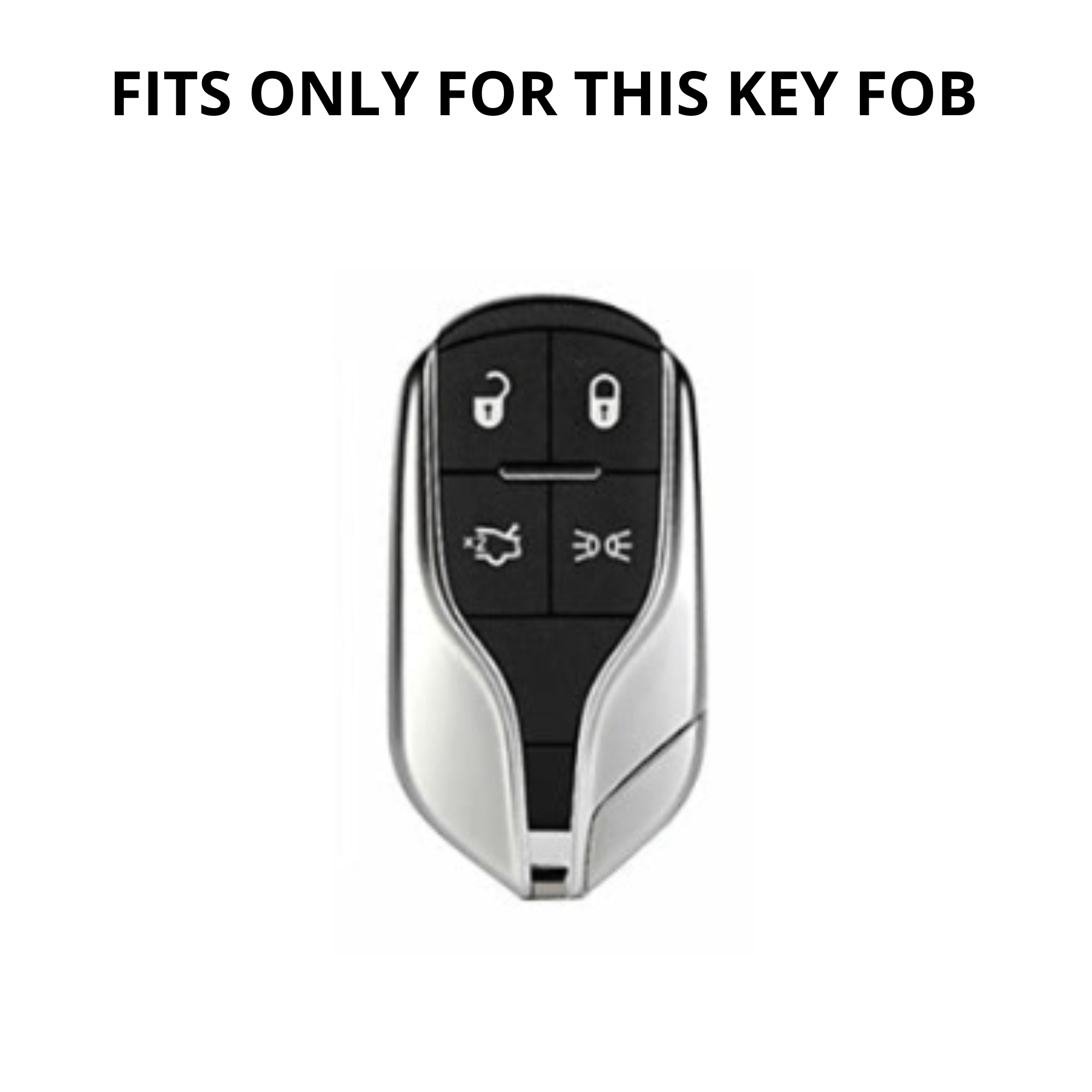 Maserati Key Cover - Alcantara - Type A - Jonparts