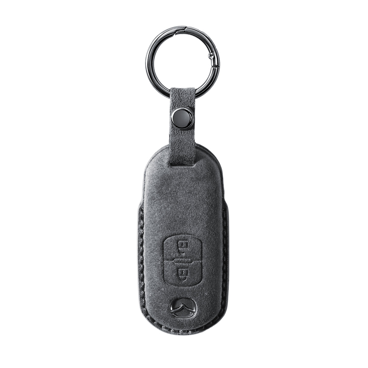 Mazda Alcantara suede key fob cover