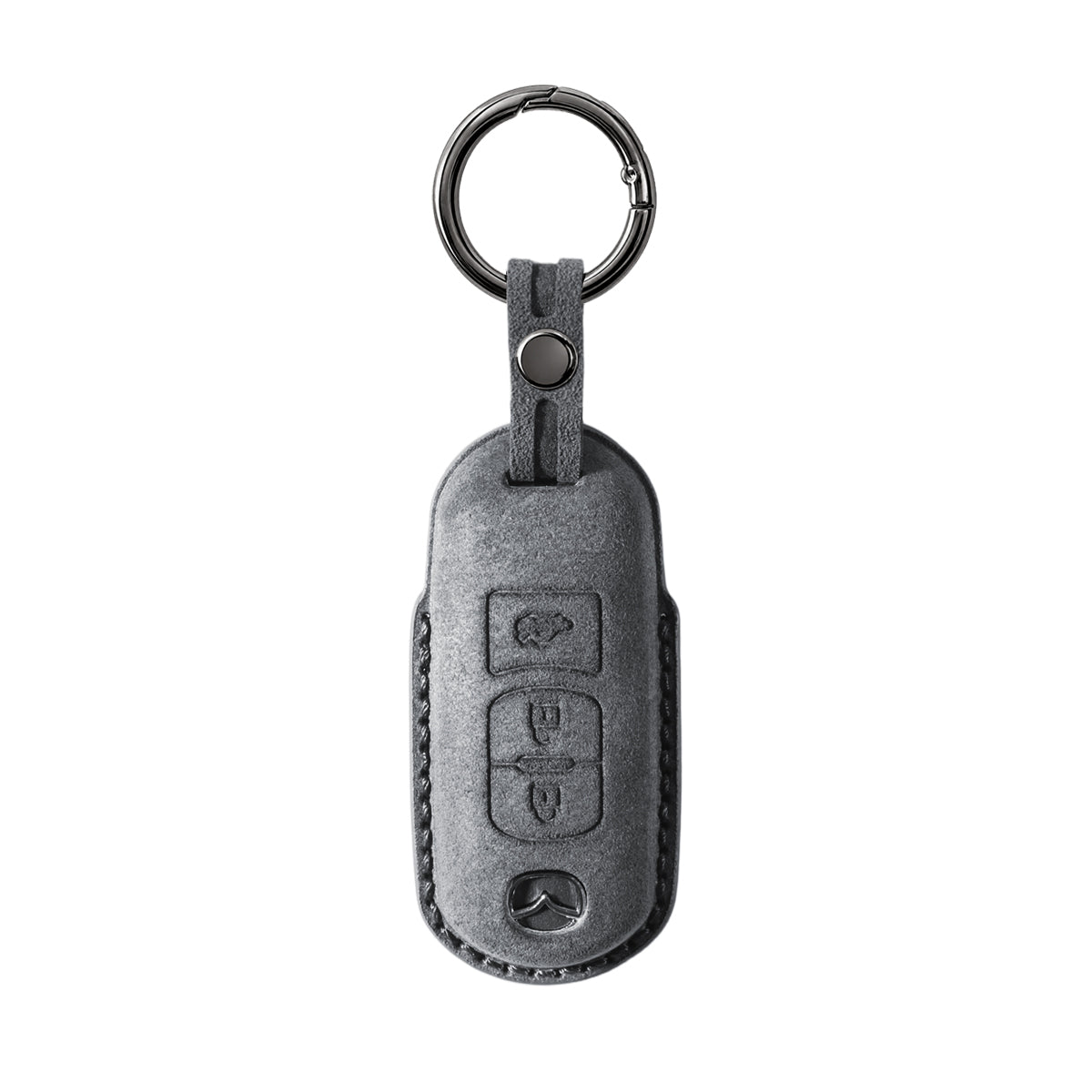 Mazda Alcantara suede key fob cover