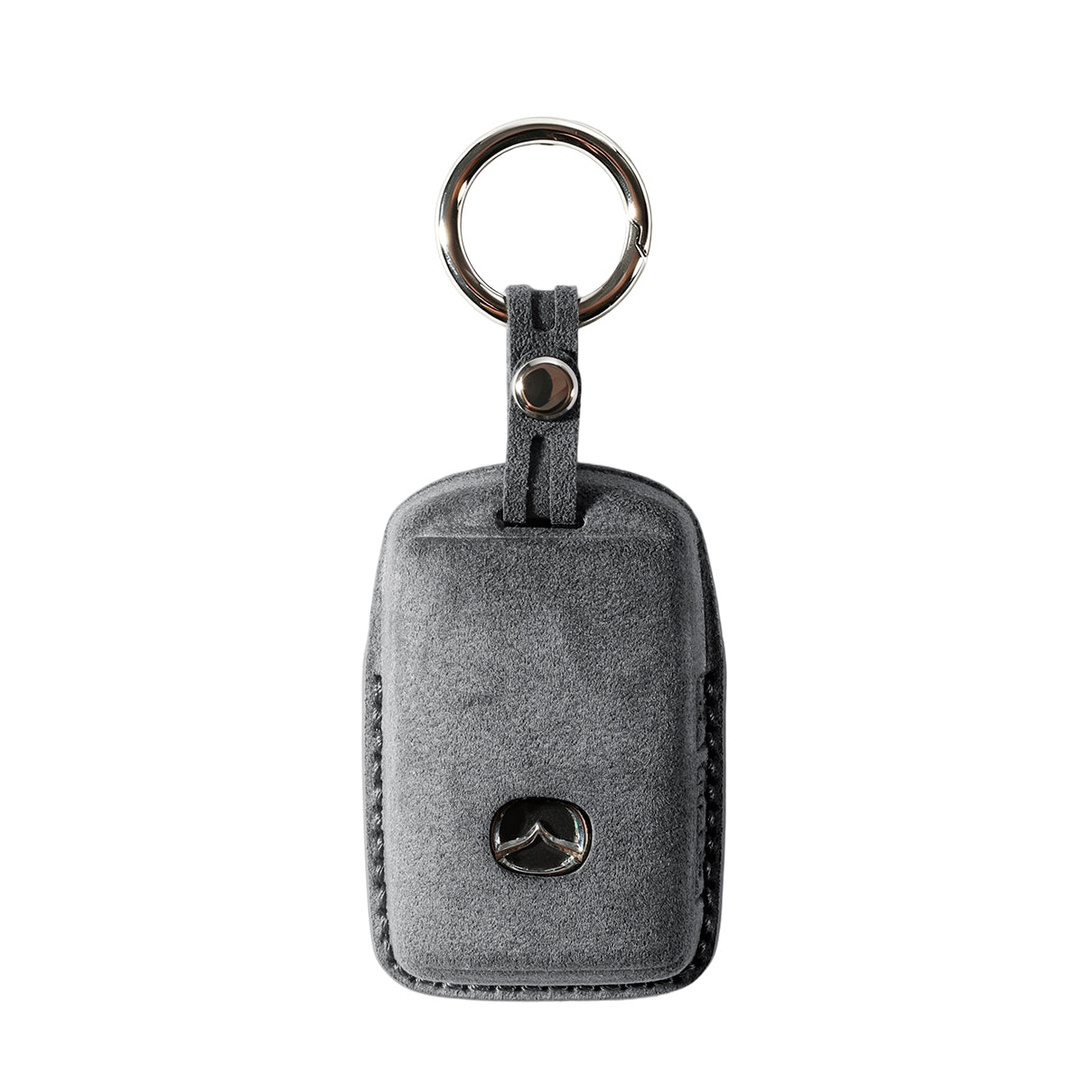 Mazda Alcantara suede key fob cover