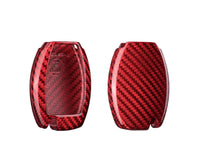Mercedes-Benz carbon fiber key fob cover, view 2