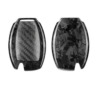 Mercedes-Benz carbon fiber key fob cover, view 5