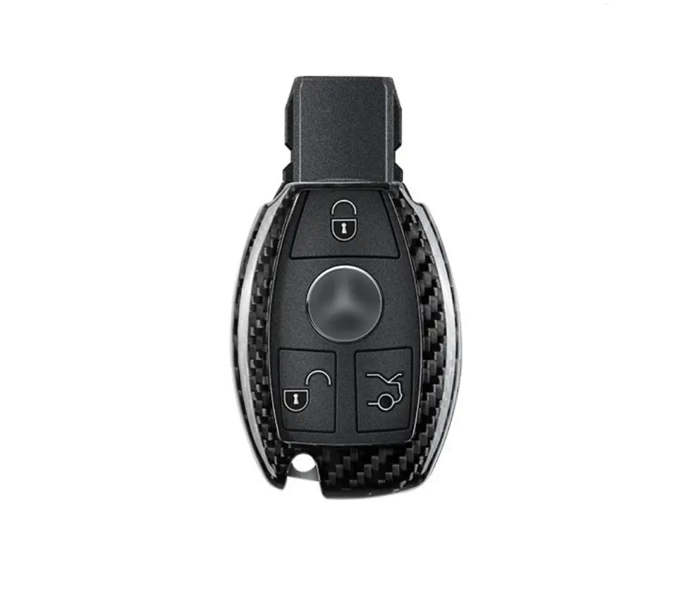 Mercedes-Benz carbon fiber key fob cover, view 4