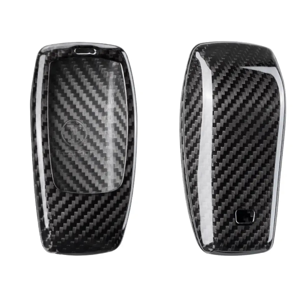 Mercedes-Benz carbon fiber key fob cover, view 4