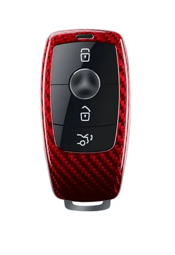 Mercedes-Benz carbon fiber key fob cover, view 6