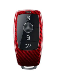 Mercedes-Benz carbon fiber key fob cover, view 6
