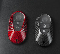 Mercedes-Benz carbon fiber key fob cover, view 4