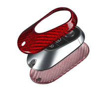 Mercedes-Benz carbon fiber key fob cover, view 3