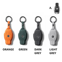 Mercedes-Benz Alcantara suede key fob cover, view 3