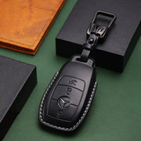 Mercedes-Benz leather key fob cover, view 5