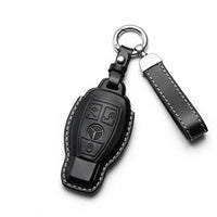 Mercedes-Benz leather key fob cover, view 2
