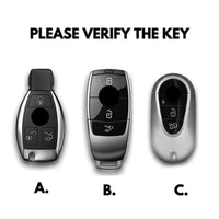 Mercedes-Benz leather key fob cover, view 4
