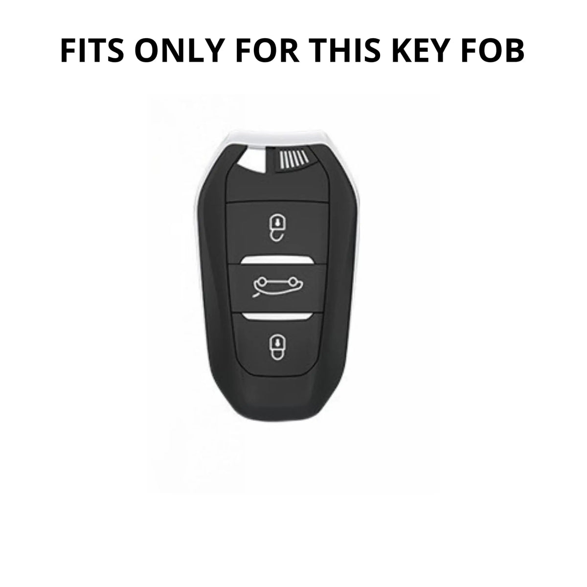 Alcantara suede key fob cover, view 3