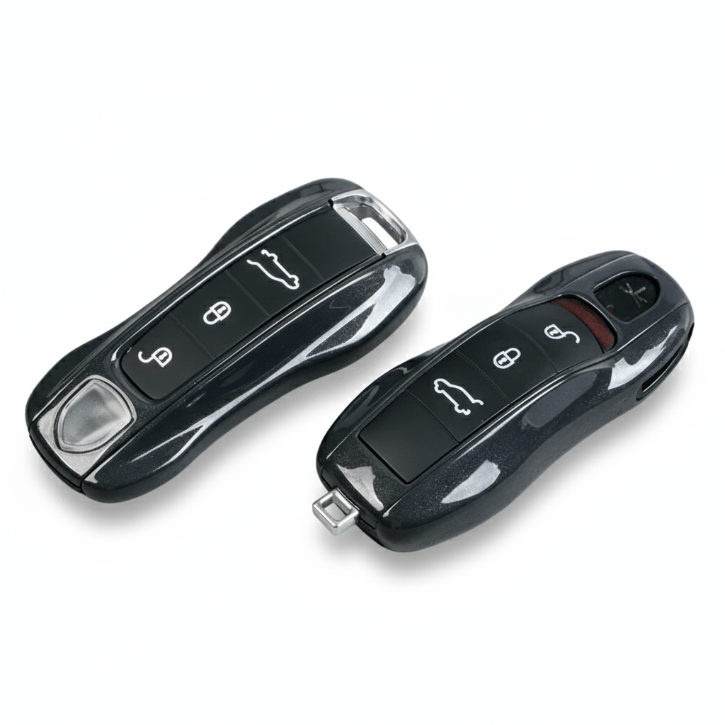 Porsche Key Cover / Agate Grey Metallic / Case for 911, Macan, Panamera - Jonparts