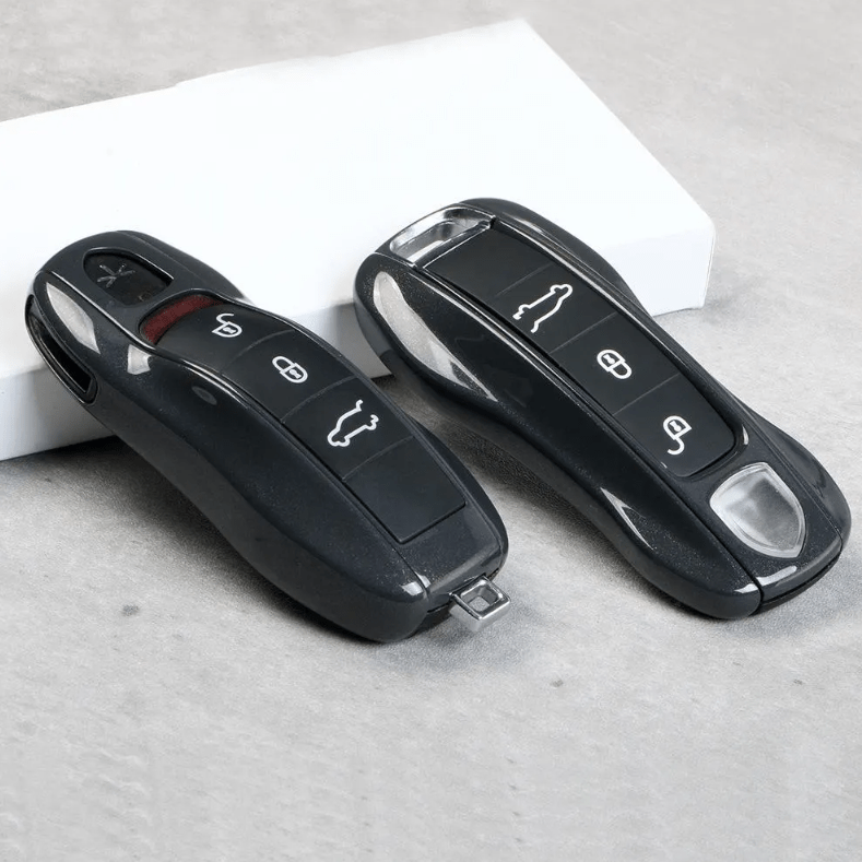 Porsche Key Cover / Agate Grey Metallic / Case for 911, Macan, Panamera - Jonparts