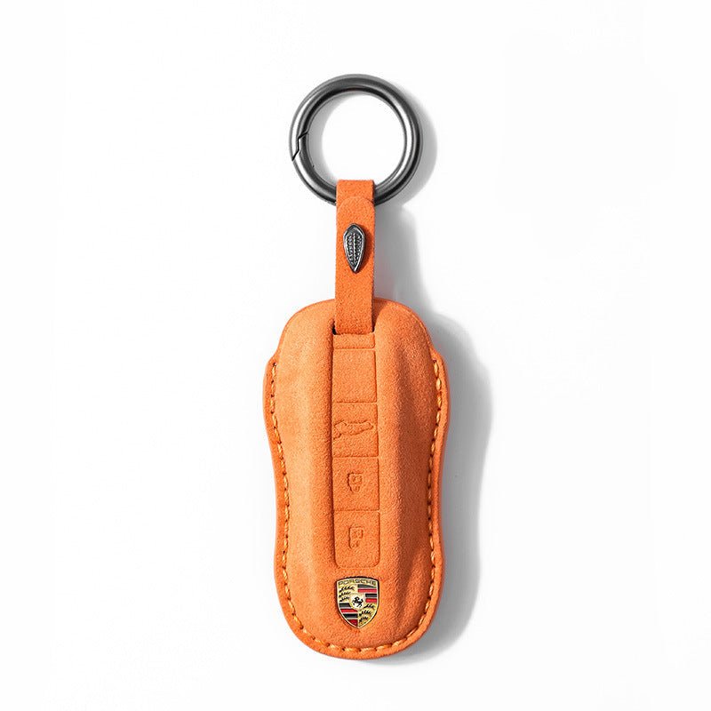 Porsche Key Cover | Alcantara Suede | Key Fob Protection - Jonparts