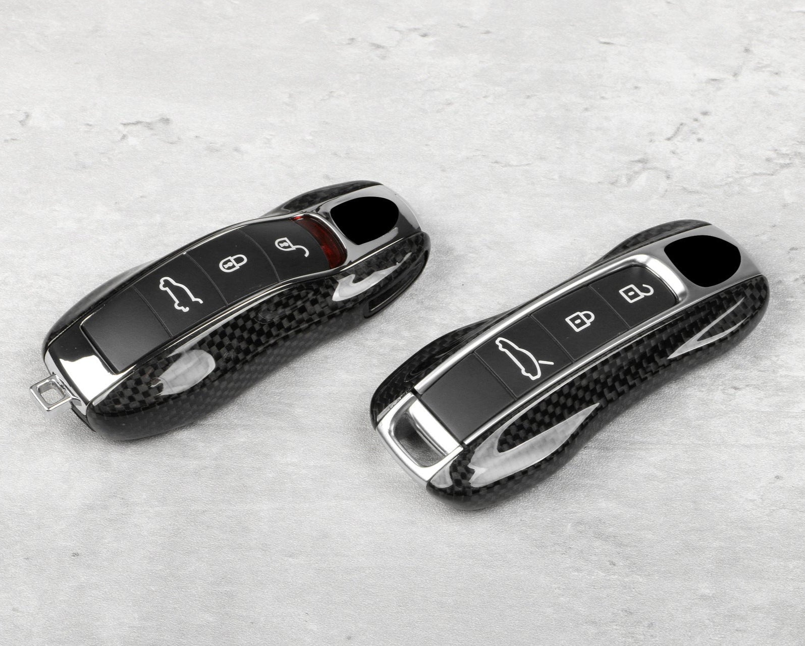 PORSCHE KEY COVER / CARBON FIBER (REAL) - Jonparts