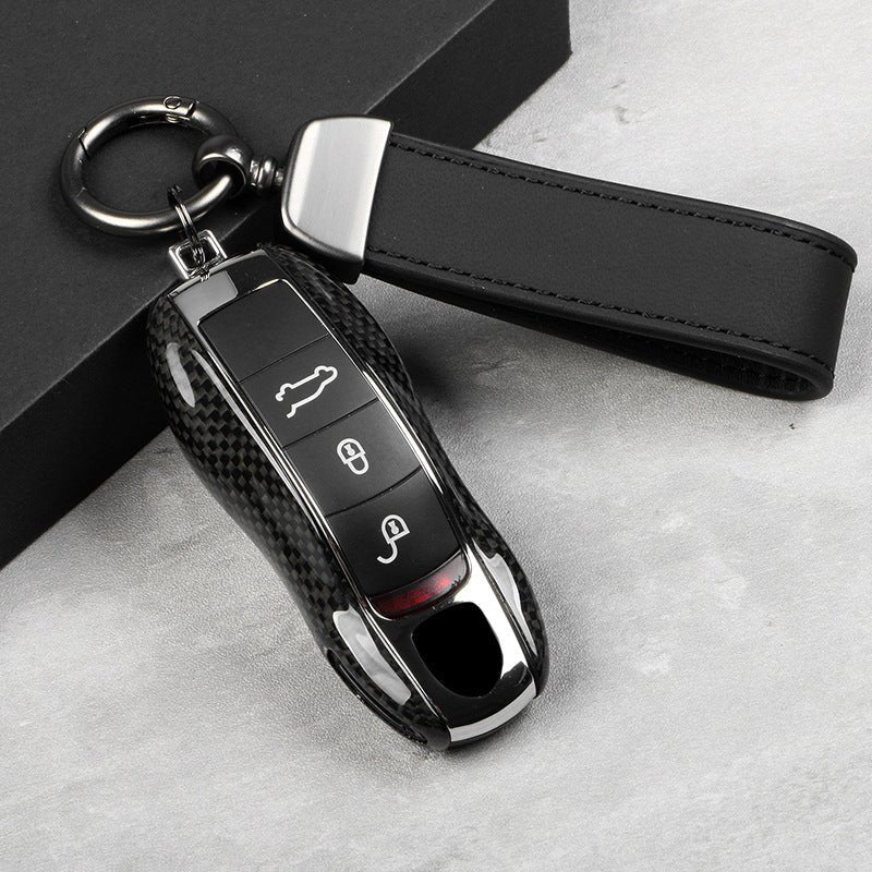PORSCHE KEY COVER / CARBON FIBER (REAL) - Jonparts
