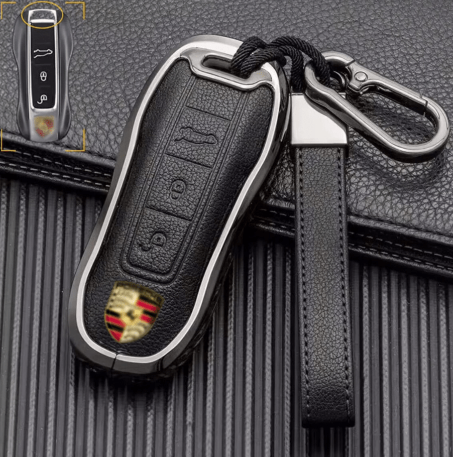 Porsche Key Cover Case – Full Metal Zinc Alloy Shell | B TYPE - Jonparts
