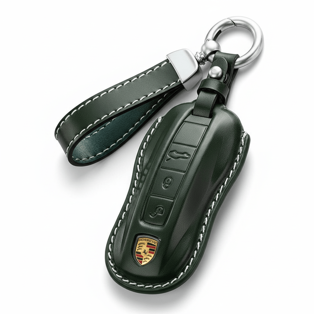 PORSCHE KEY COVER / REAL LEATHER - Jonparts