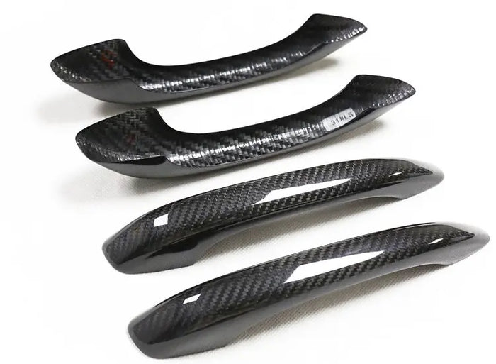 Porsche carbon fiber door handle covers - Macan 2014–2021 / Cayenne 2018–2023