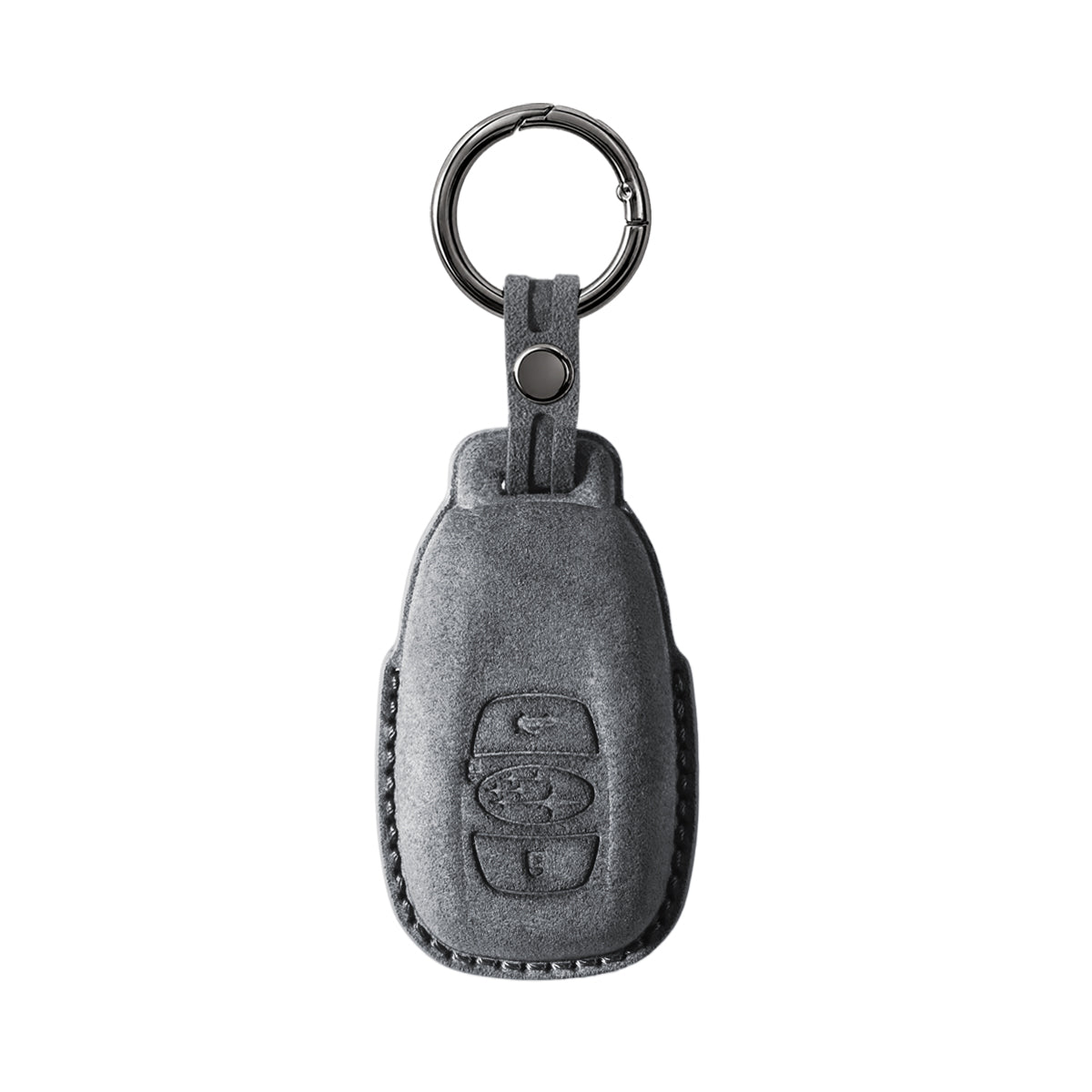 Subaru Alcantara suede key fob cover