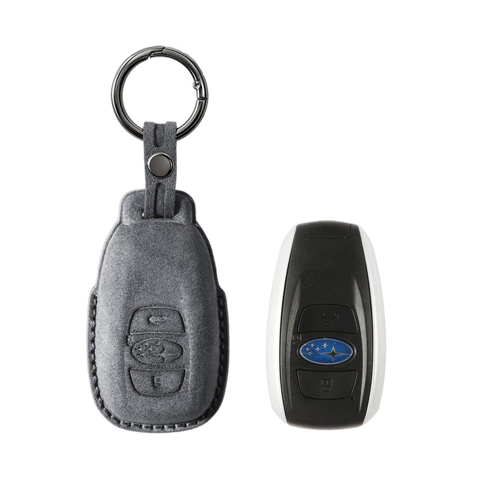 Subaru key fob cover in suede-look microfiber - Type B