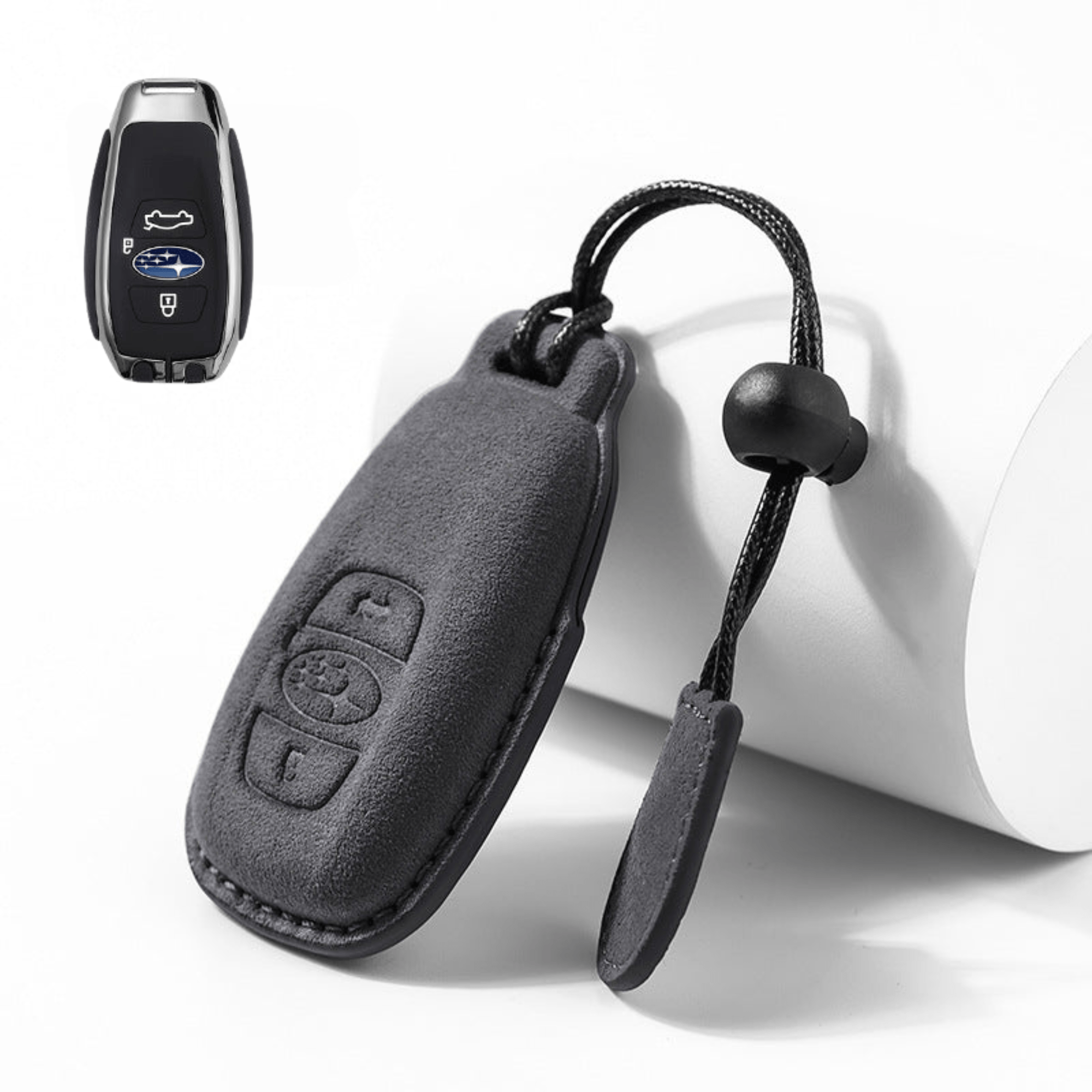 Subaru Key Cover | Alcantara | Forester Outback Xv | Key Fob Protection - Jonparts