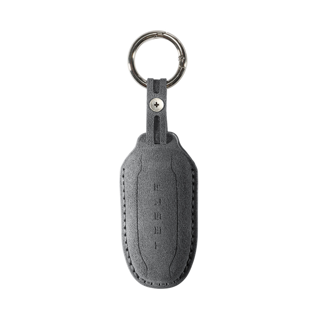 Tesla Alcantara suede key case