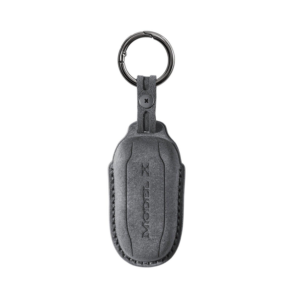 Tesla Model X Alcantara suede key fob cover