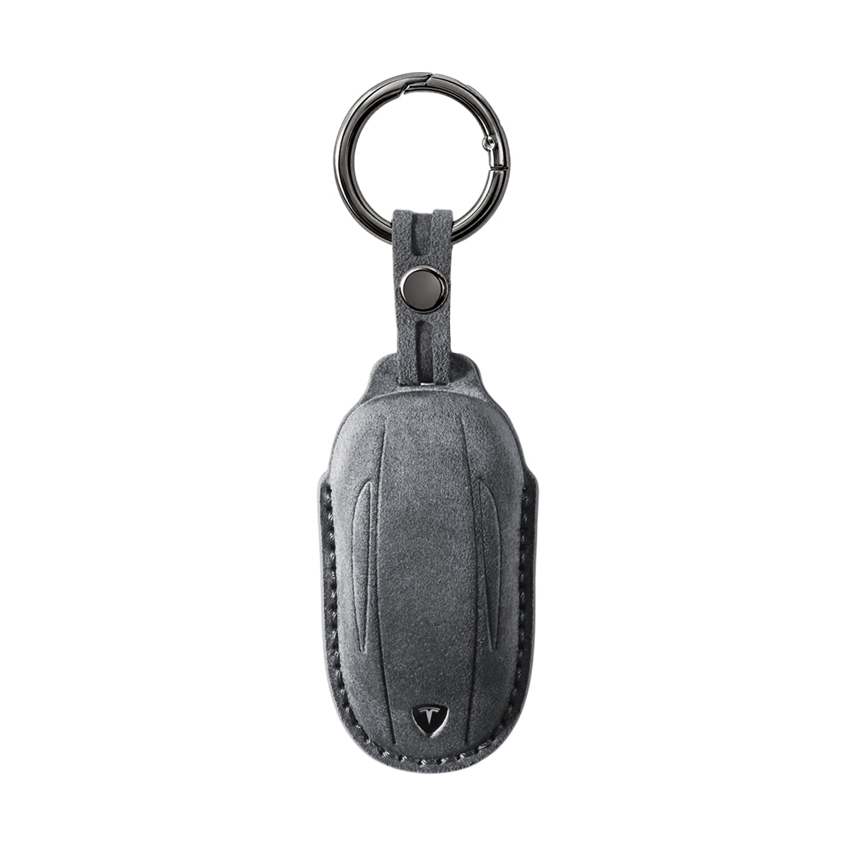 Tesla Model X Alcantara suede key case