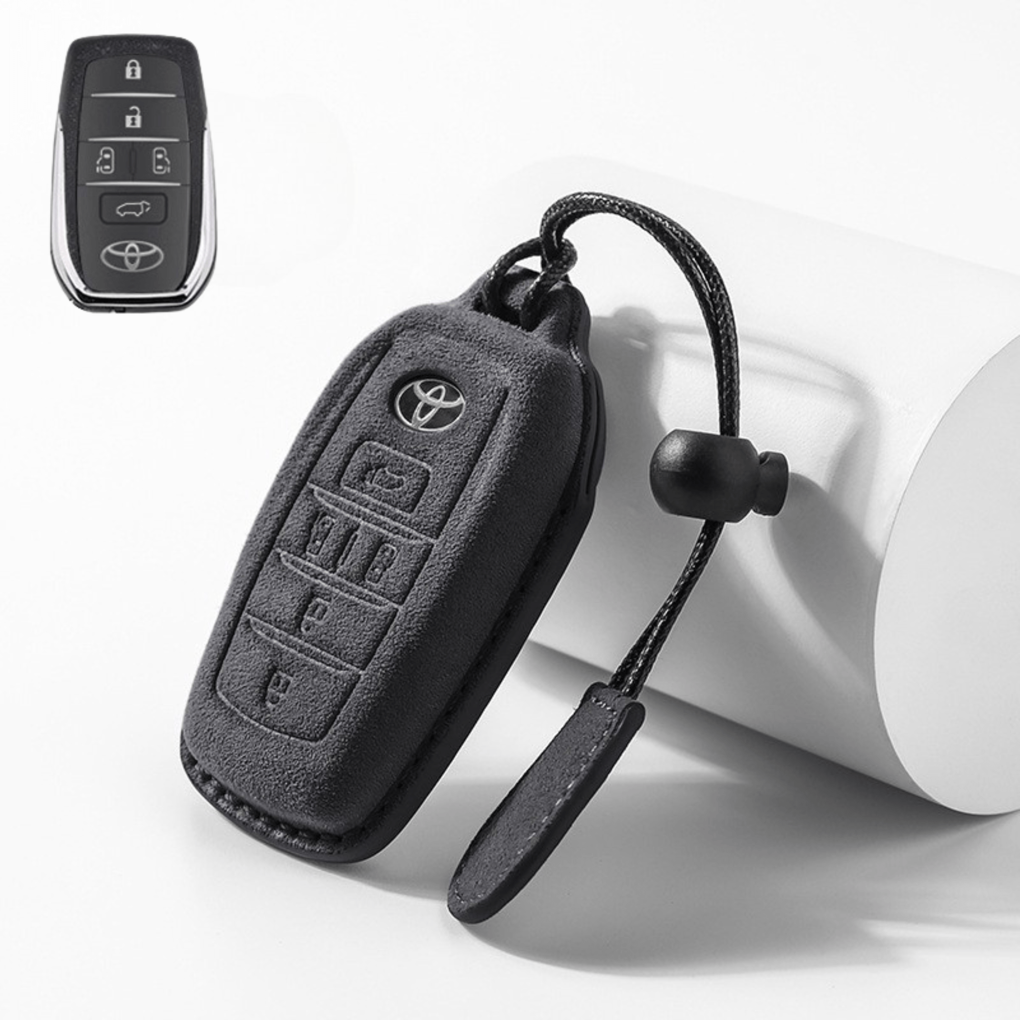 Toyota Key Cover | Alcantara | Sienna Alphard | Key Fob Protection - Jonparts