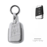 Volkswagen Alcantara suede key fob cover, view 7