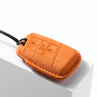 Volkswagen Alcantara suede key fob cover, view 2