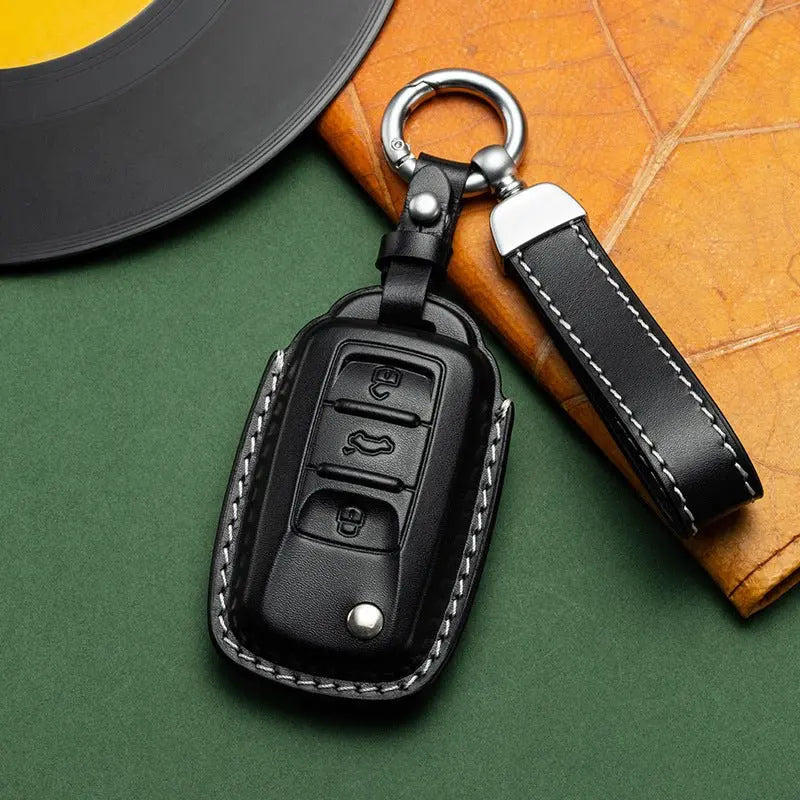 Volkswagen leather key fob cover, view 13
